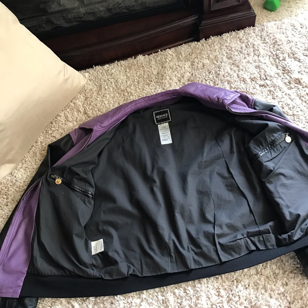Authentic Versace Bomber💜 - Picture 5 of 7